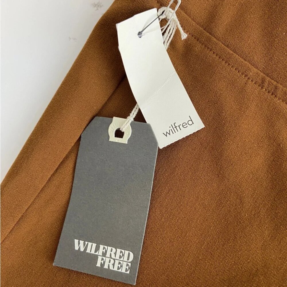 NWT Wilfred Free Aritzia Daria Pant in Cigar Tan Size 2 - Picture 6 of 8